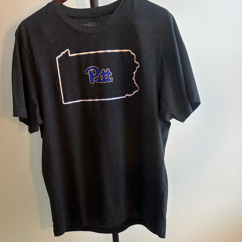 Pitt Graphic Men's Short Sleeve Tee - Black